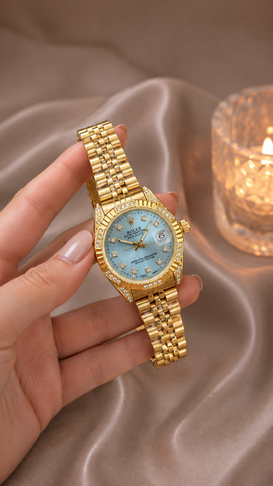 ROLEX cardan perle