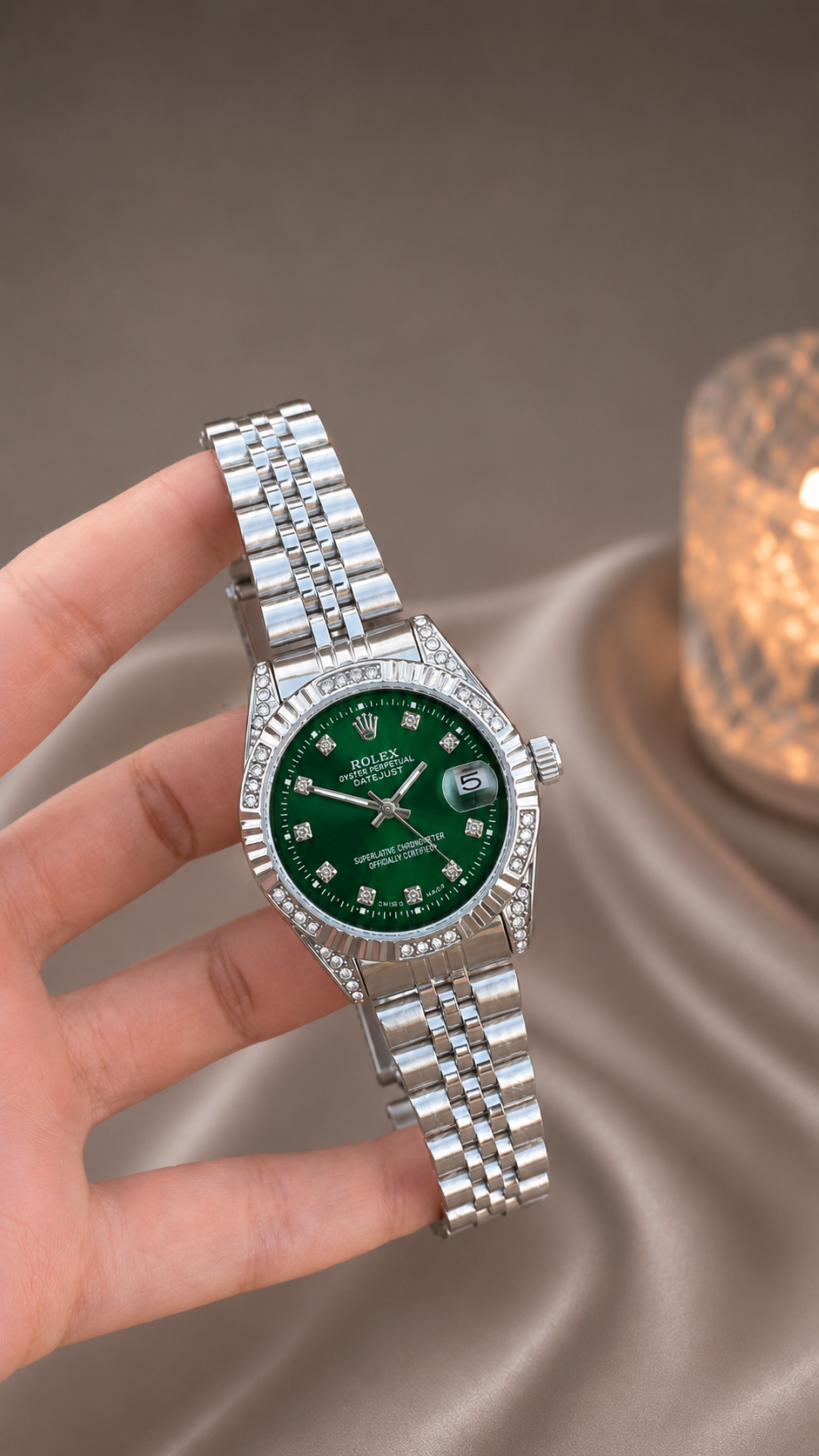ROLEX cardan perle