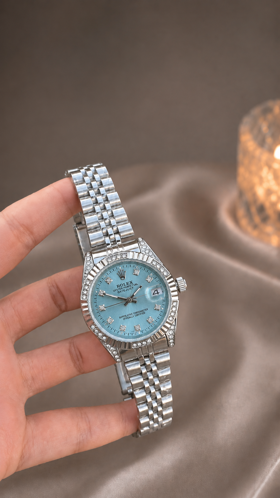 ROLEX cardan perle